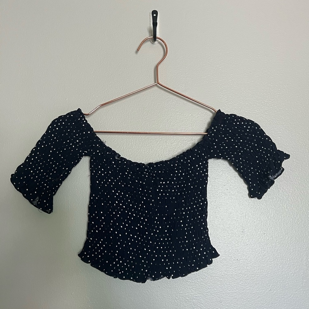 Olivaceous - Navy - Crop Top -